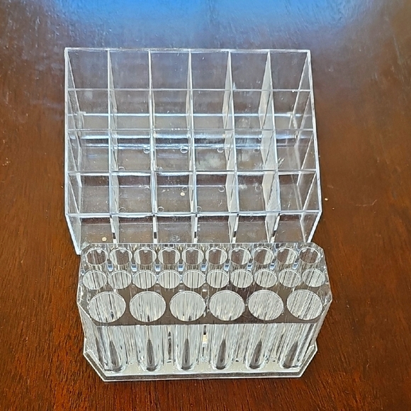 Other - Clear Acrylic Makeup Organizer - used